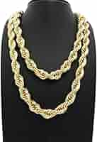 Amazon.com: Jewelry For Men's 90's Hip Hop Rapper Style